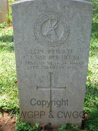 Dar Es Salaam War Cemetery - Van Der Merwe, C J